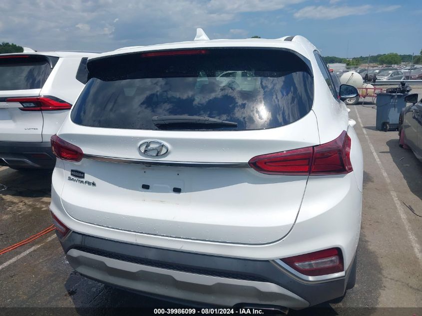 2019 Hyundai Santa Fe Sel VIN: 5NMS33AD0KH103022 Lot: 39986099