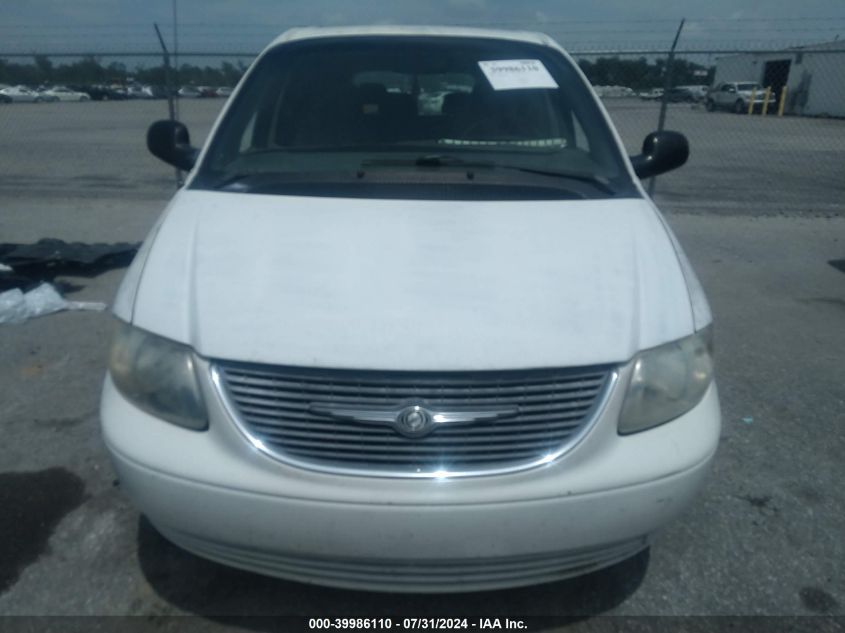 2003 Chrysler Town & Country Lx VIN: 2C4GP44373R106672 Lot: 39986110