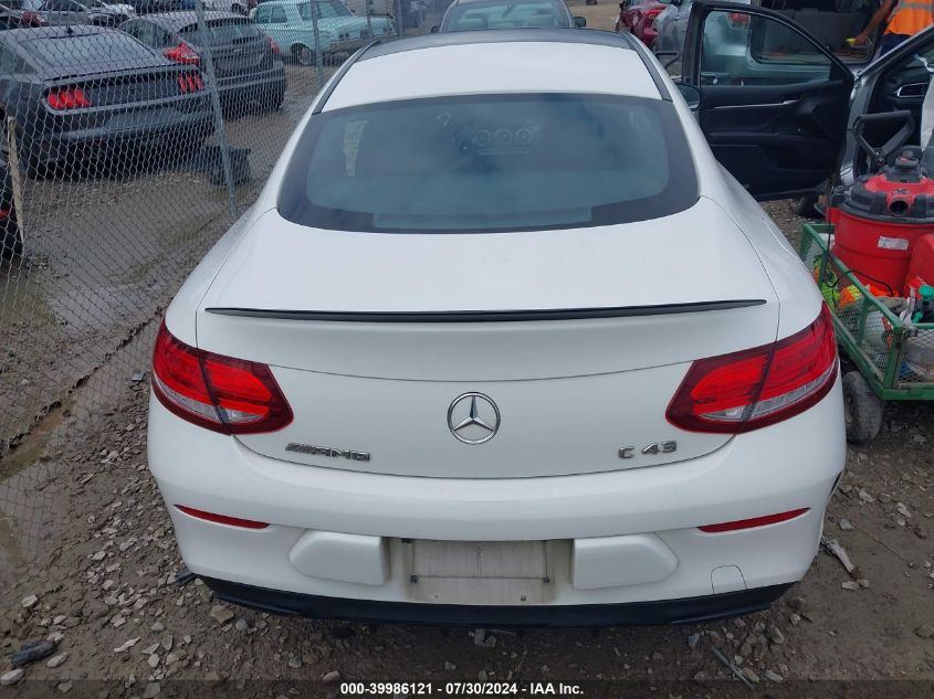2018 Mercedes-Benz Amg C 43 4Matic VIN: WDDWJ6EB8JF759214 Lot: 39986121