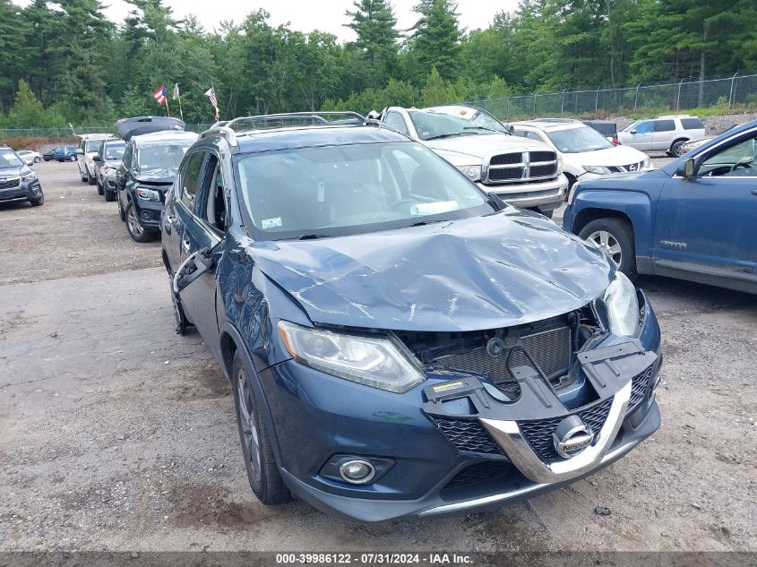 2016 Nissan Rogue S/Sl/Sv VIN: 5N1AT2MV9GC783725 Lot: 39986122