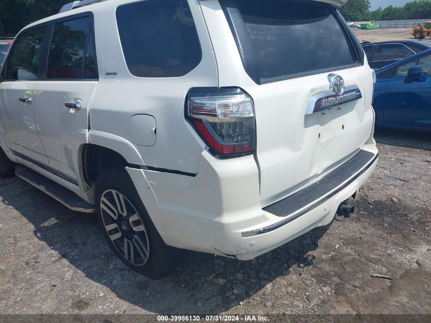 2015 Toyota 4Runner Limited VIN: JTEZU5JR6F5105218 Lot: 39986130