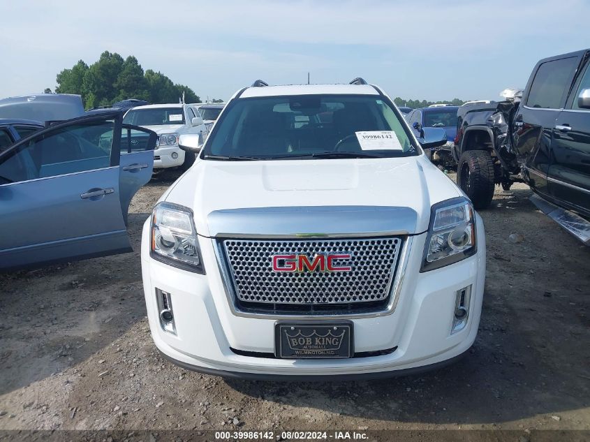2013 GMC Terrain Denali VIN: 2GKFLZE32D6257669 Lot: 39986142