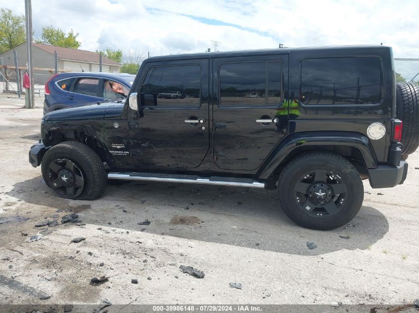 2013 Jeep Wrangler Unlimited Sahara VIN: 1C4HJWEG5DL641190 Lot: 39986148