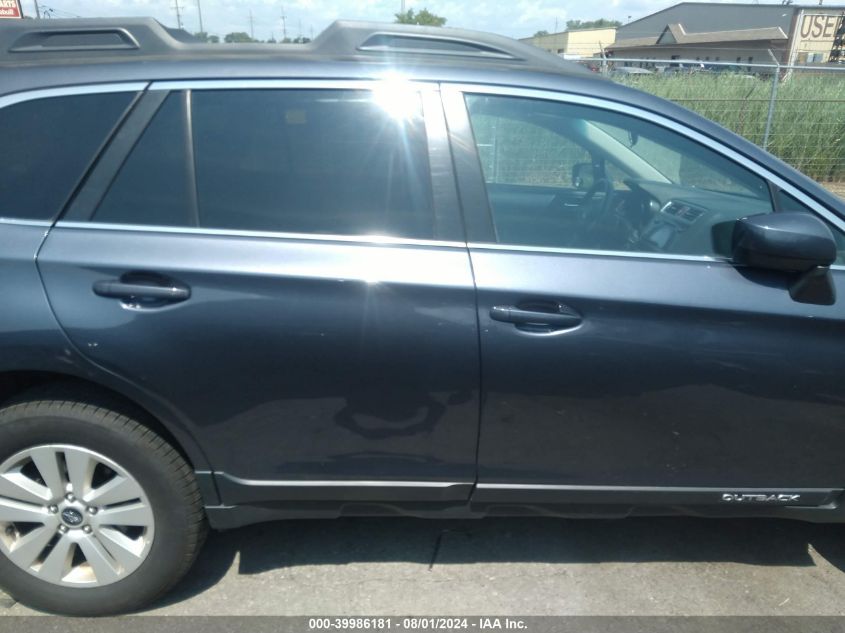 2017 Subaru Outback 2.5I Premium VIN: 4S4BSACC8H3323166 Lot: 39986181