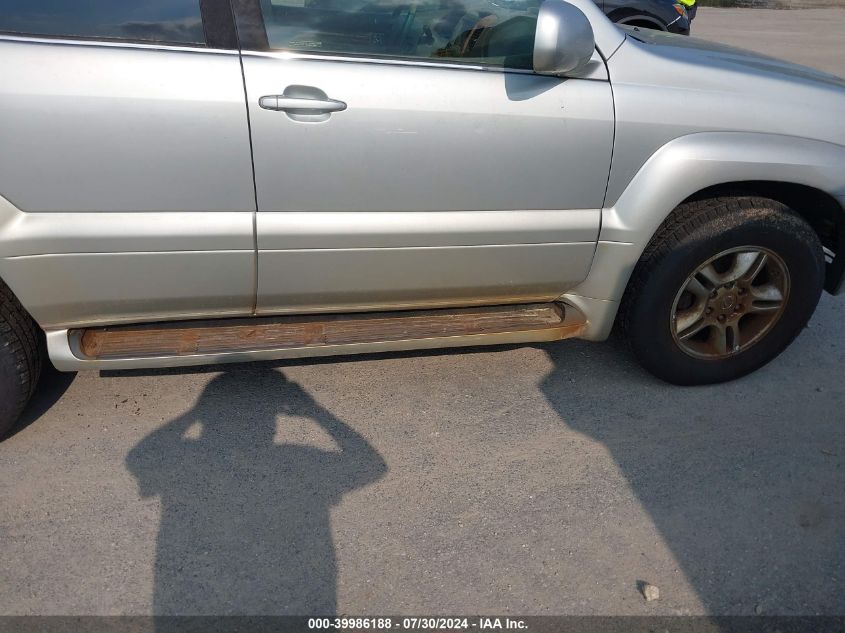 2005 Lexus Gx 470 VIN: JTJBT20X050085841 Lot: 39986188