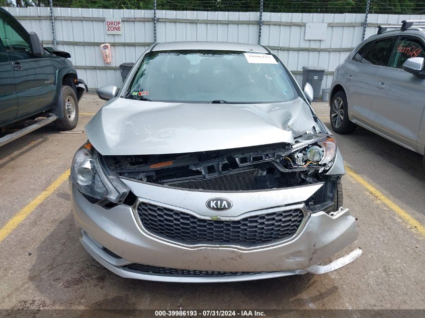 2014 Kia Forte Ex VIN: KNAFX4A83E5210259 Lot: 39986193