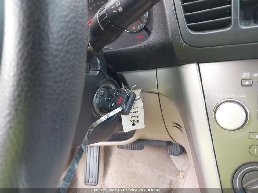 2008 Subaru Legacy 2.5I VIN: 4S3BL616287219907 Lot: 39986194