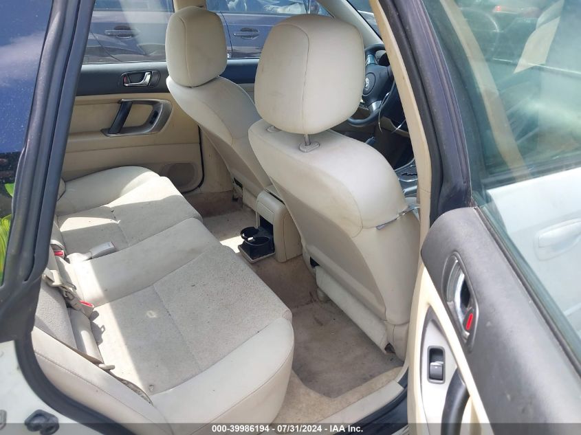 2008 Subaru Legacy 2.5I VIN: 4S3BL616287219907 Lot: 39986194