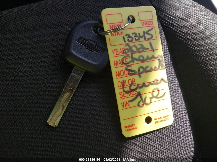 KL8CB6SA5MC705373 2021 Chevrolet Spark Fwd Ls Automatic