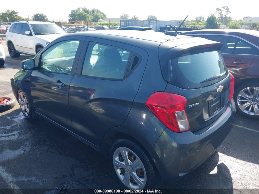 VIN KL8CB6SA5MC705373 2021 CHEVROLET SPARK FWD LS AUTOMATIC