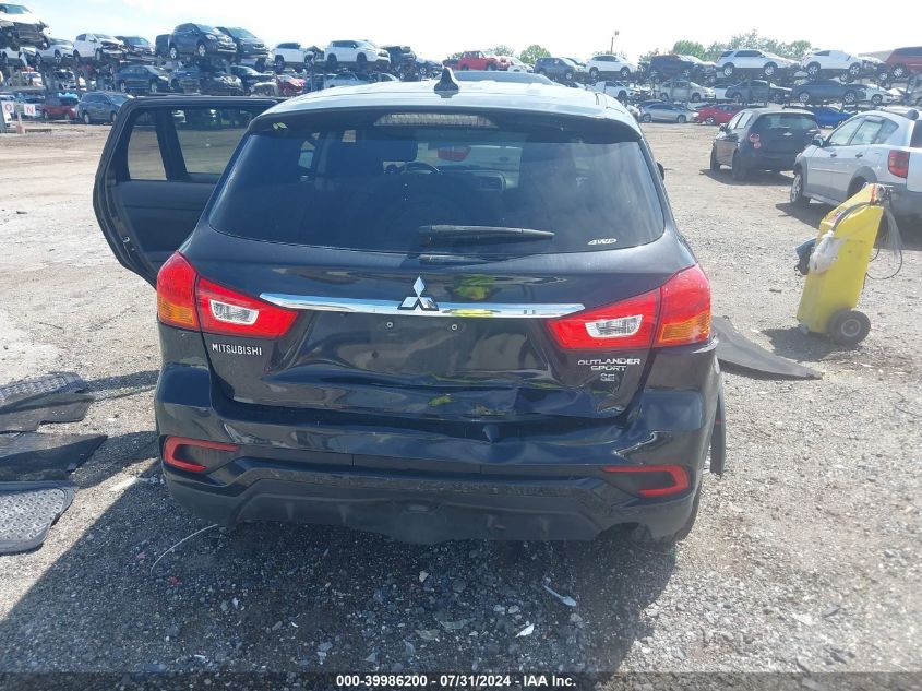 2018 Mitsubishi Outlander Sport 2.4 Se VIN: JA4AR3AWXJZ012582 Lot: 39986200