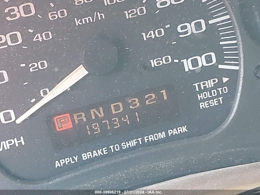 2002 Chevrolet Astro Ls VIN: 1GNEL19X52B131801 Lot: 39986219