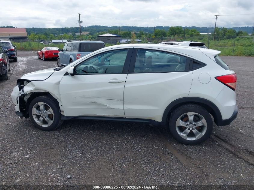 2016 Honda Hr-V Lx VIN: 3CZRU6H35GM705682 Lot: 39986225