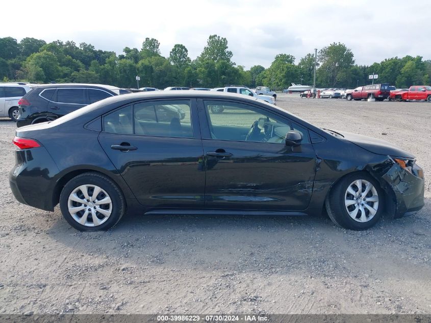 2020 Toyota Corolla Le VIN: JTDEPRAE0LJ049536 Lot: 39986229