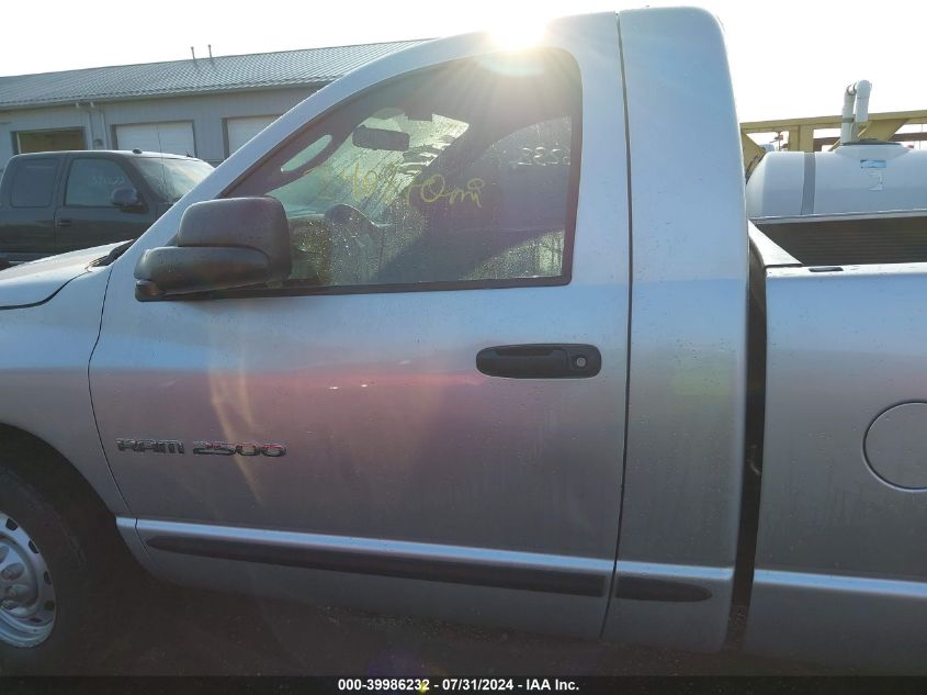 3D7KA26D44G205159 2004 Dodge Ram 2500 St