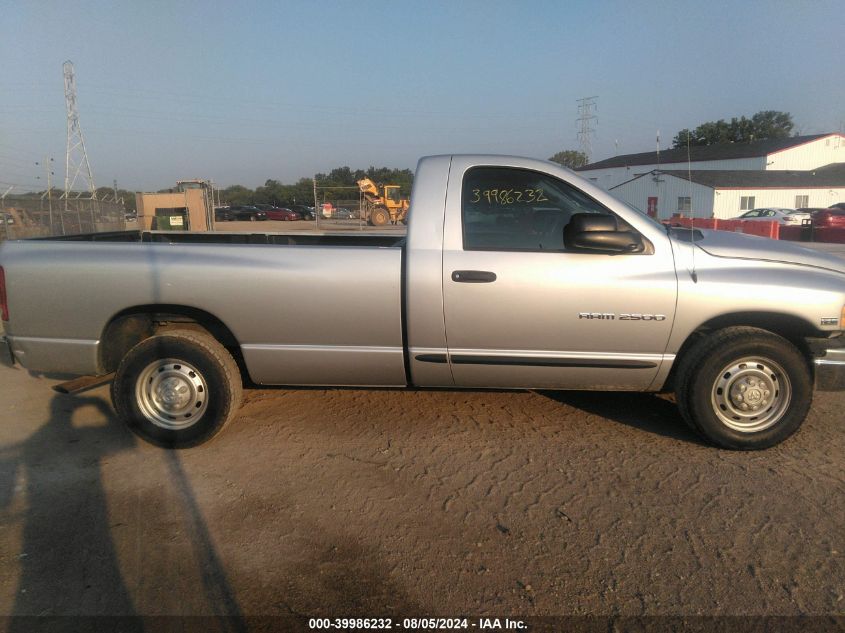 2004 Dodge Ram 2500 St VIN: 3D7KA26D44G205159 Lot: 40563740