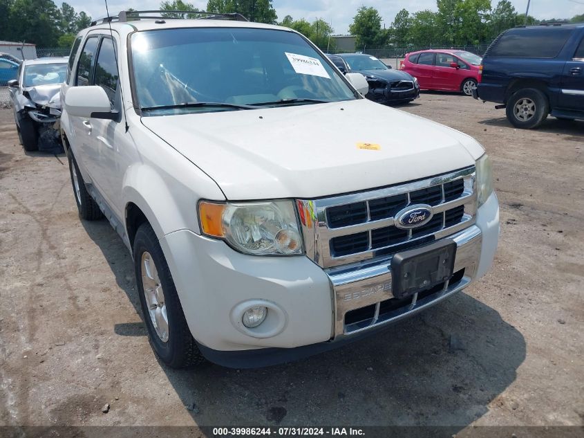 2011 Ford Escape Limited VIN: 1FMCU0E76BKC10905 Lot: 39986244