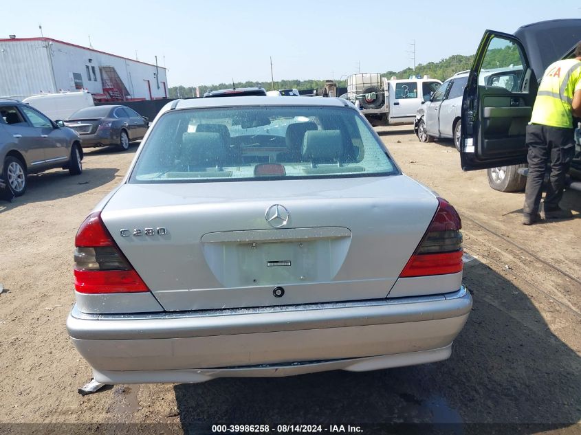 1998 Mercedes-Benz C 280 VIN: WDBHA29G4WF738349 Lot: 39986258