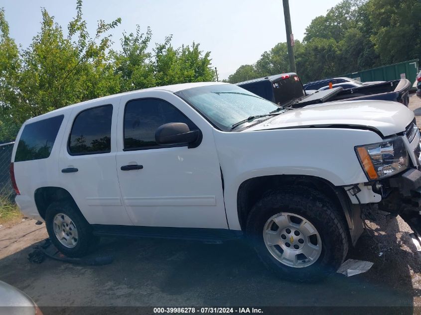 2012 Chevrolet Tahoe Commercial Fleet VIN: 1GNSK2E06CR235243 Lot: 39986278