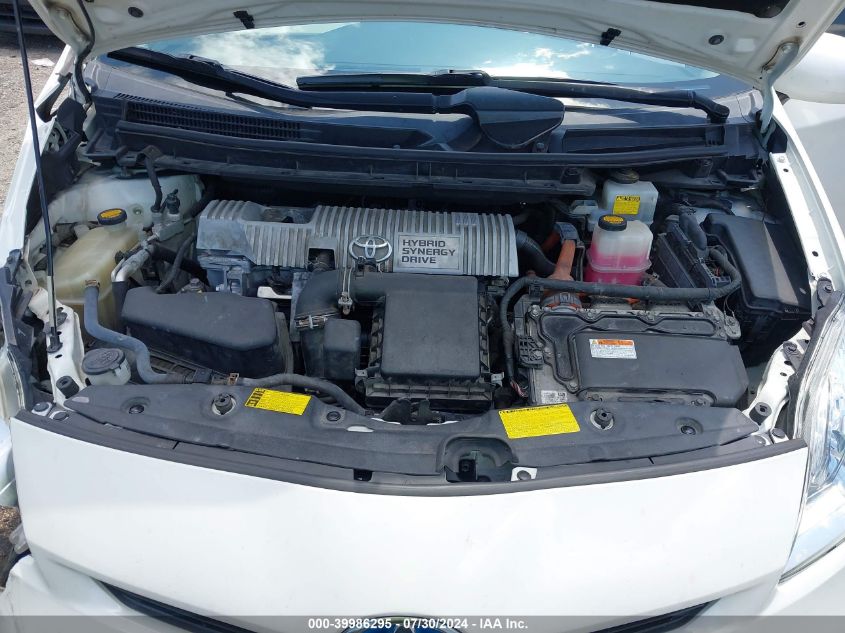 2013 Toyota Prius VIN: JTDKN3DUXD5587308 Lot: 39986295