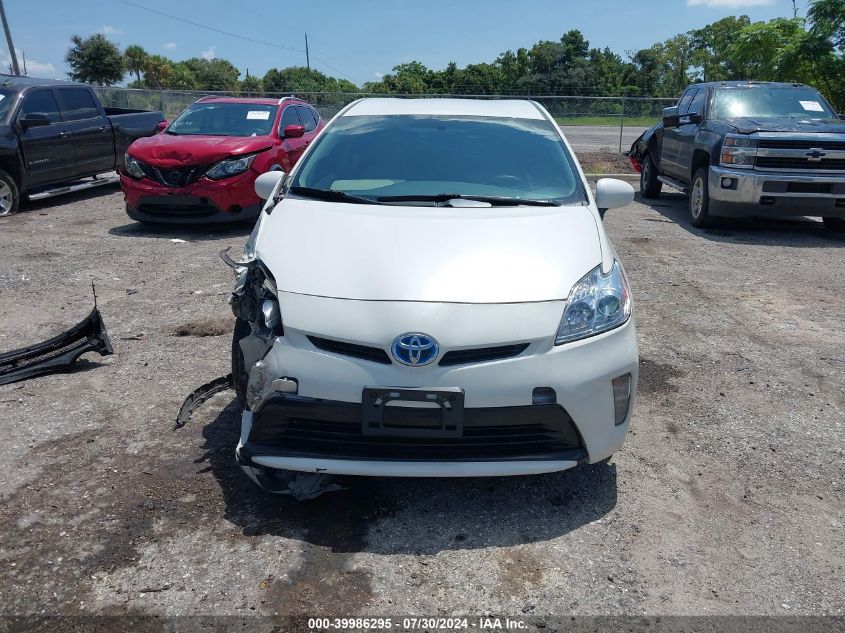 2013 Toyota Prius VIN: JTDKN3DUXD5587308 Lot: 39986295