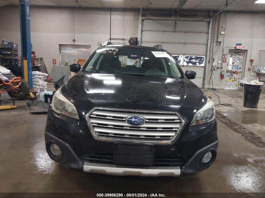 2015 Subaru Outback 2.5I Limited VIN: 4S4BSAJC6F3309055 Lot: 39986299