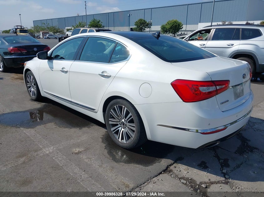 2014 Kia Cadenza Premium VIN: KNALN4D77E5155939 Lot: 39986328