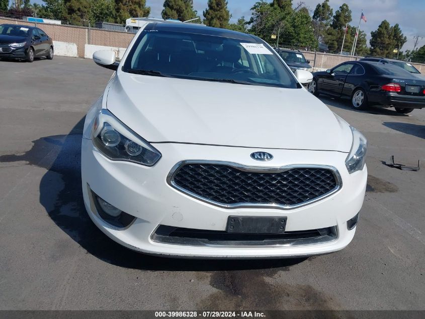 2014 Kia Cadenza Premium VIN: KNALN4D77E5155939 Lot: 39986328