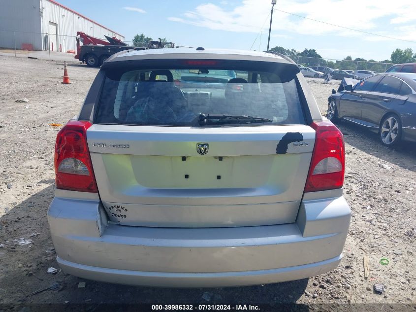 2008 Dodge Caliber Sxt VIN: 1B3HB48B48D510223 Lot: 39986332