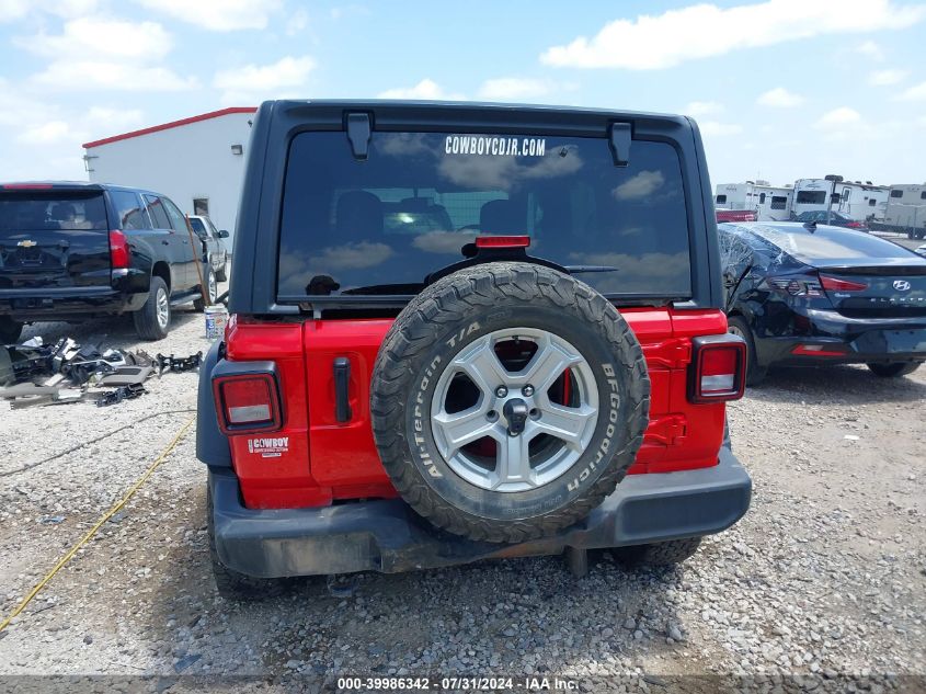 2022 Jeep Wrangler Unlimited Sport Rhd 4X4 VIN: 1C4HJXKN4NW160128 Lot: 39986342