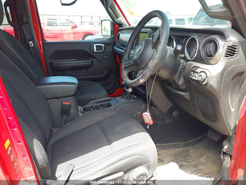 2022 JEEP WRANGLER UNLIMITED SPORT RHD 4X4 - 1C4HJXKN4NW160128