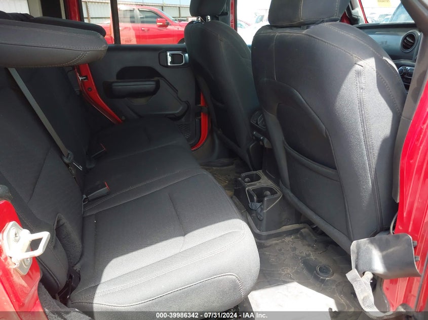 2022 JEEP WRANGLER UNLIMITED SPORT RHD 4X4 - 1C4HJXKN4NW160128