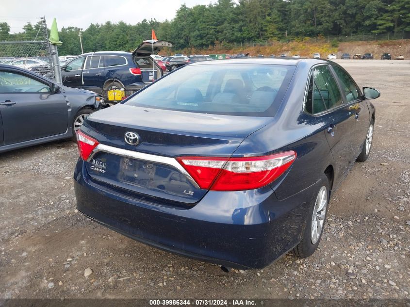 2015 Toyota Camry Le VIN: 4T4BF1FKXFR494683 Lot: 39986344