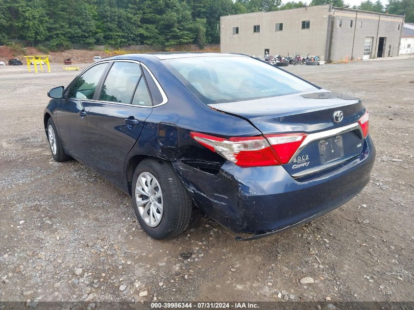 2015 Toyota Camry Le VIN: 4T4BF1FKXFR494683 Lot: 39986344