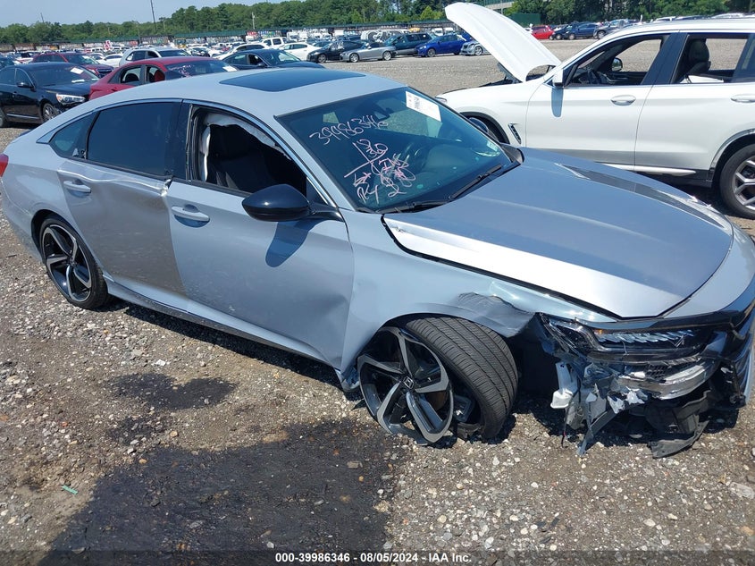 VIN 1HGCV2F33NA018104 2022 HONDA ACCORD SPORT 2.0T