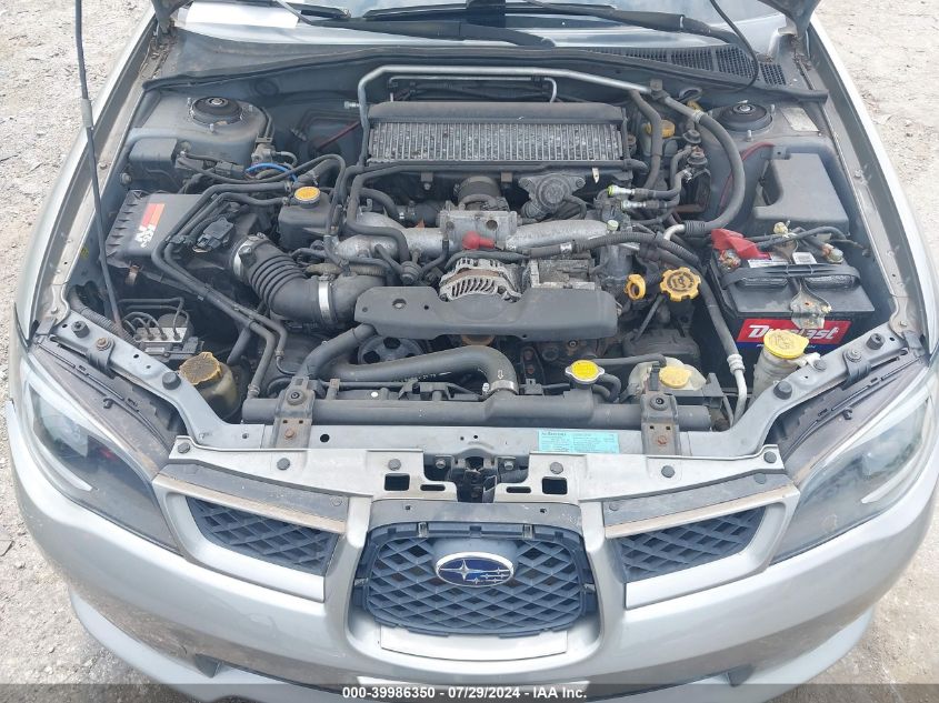 2006 Subaru Impreza Wrx/Wrx Limited/Wrx Tr VIN: JF1GD79666G502097 Lot: 39986350