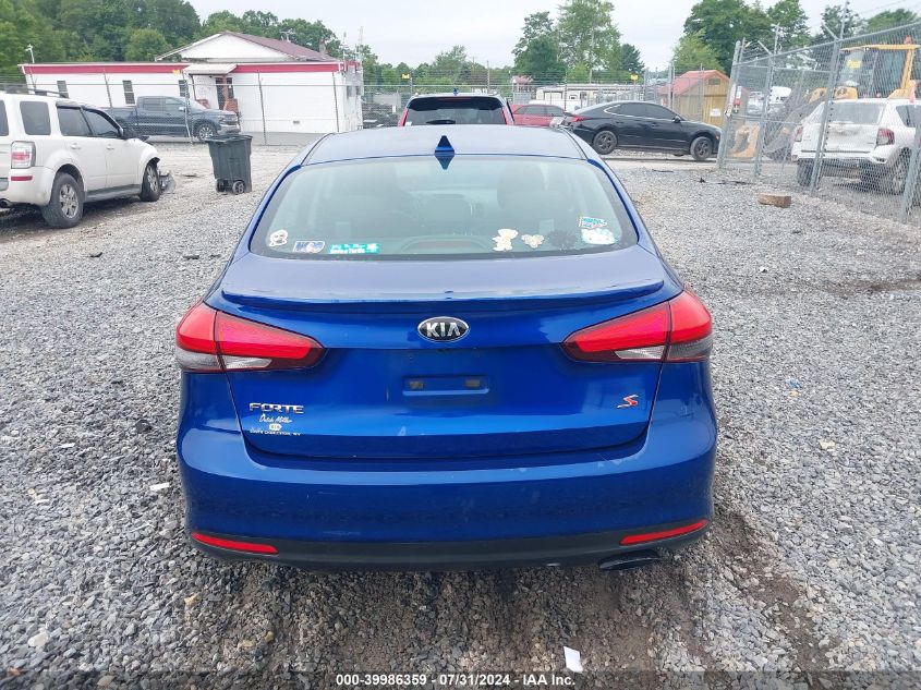 2017 Kia Forte S VIN: 3KPFL4A78HE050412 Lot: 39986359