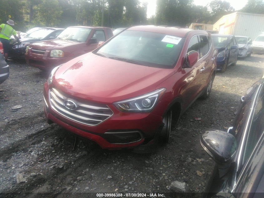 VIN 5XYZT3LB3HG404459 2017 HYUNDAI SANTA FE SPORT 2.4L