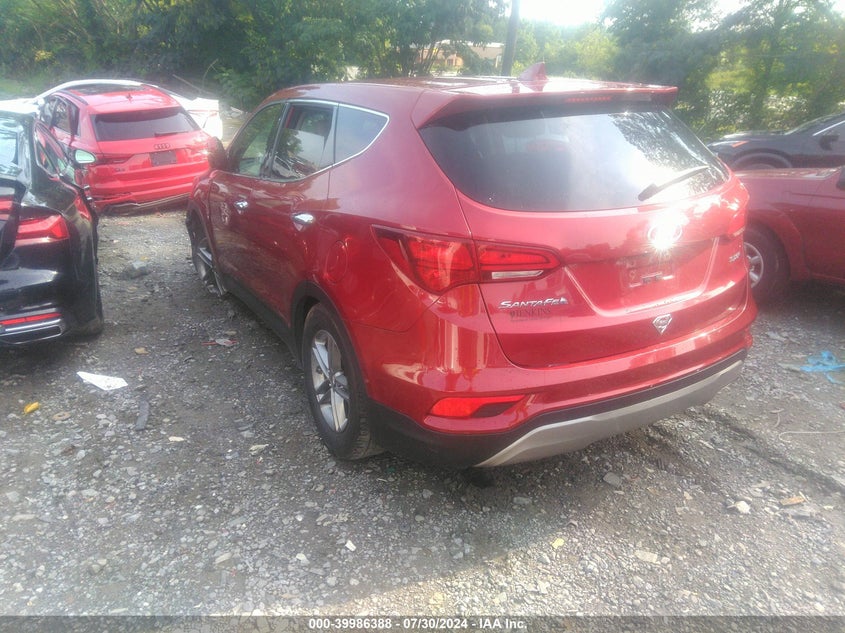 VIN 5XYZT3LB3HG404459 2017 HYUNDAI SANTA FE SPORT 2.4L