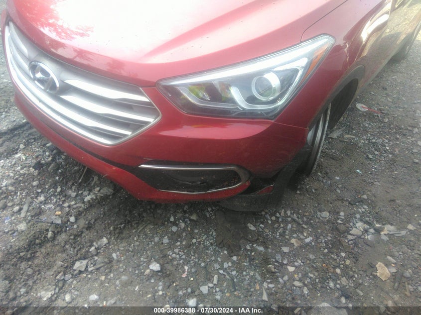 VIN 5XYZT3LB3HG404459 2017 HYUNDAI SANTA FE SPORT 2.4L
