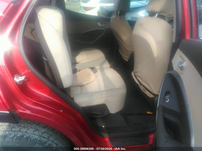 VIN 5XYZT3LB3HG404459 2017 HYUNDAI SANTA FE SPORT 2.4L