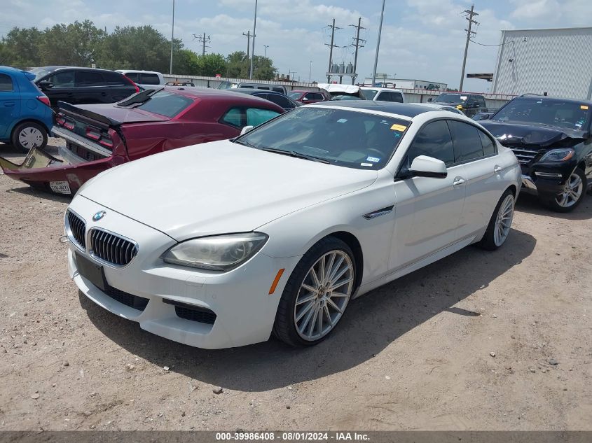 2014 BMW 640I Gran Coupe I Gran Coupe VIN: WBA6A0C55ED317316 Lot: 39986408