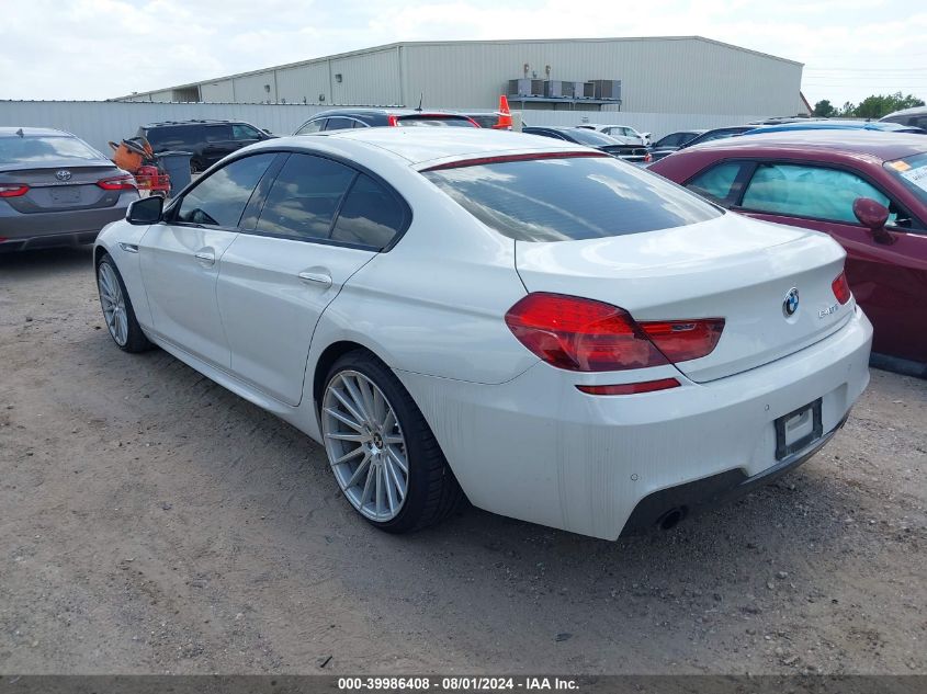 2014 BMW 640I Gran Coupe I Gran Coupe VIN: WBA6A0C55ED317316 Lot: 39986408