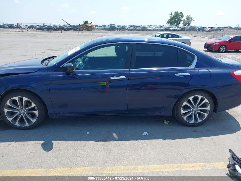 2015 Honda Accord Sport VIN: 1HGCR2F55FA034277 Lot: 39986417