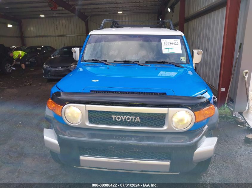 2007 Toyota Fj Cruiser VIN: JTEBU11F770037686 Lot: 39986422