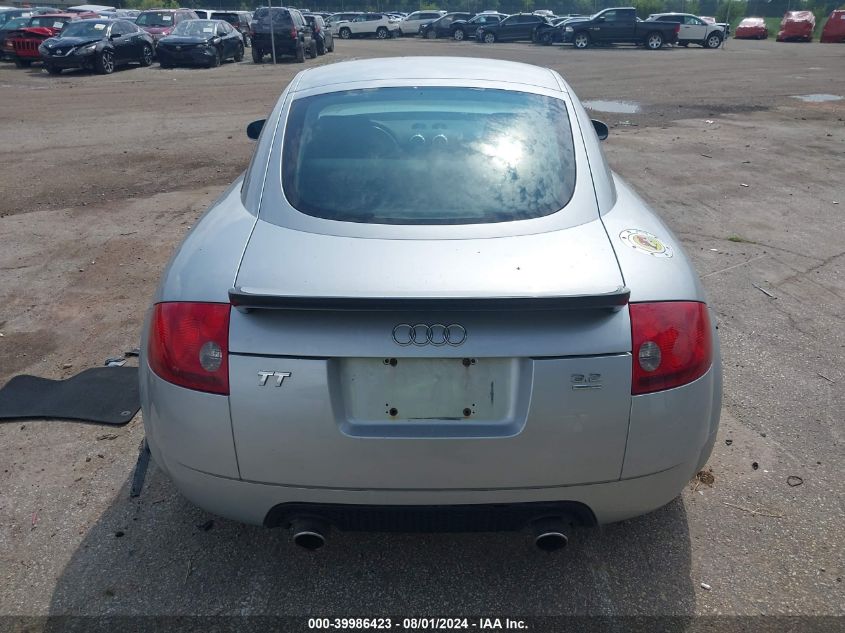 2004 Audi Tt 3.2L VIN: TRUWF28N441028703 Lot: 39986423