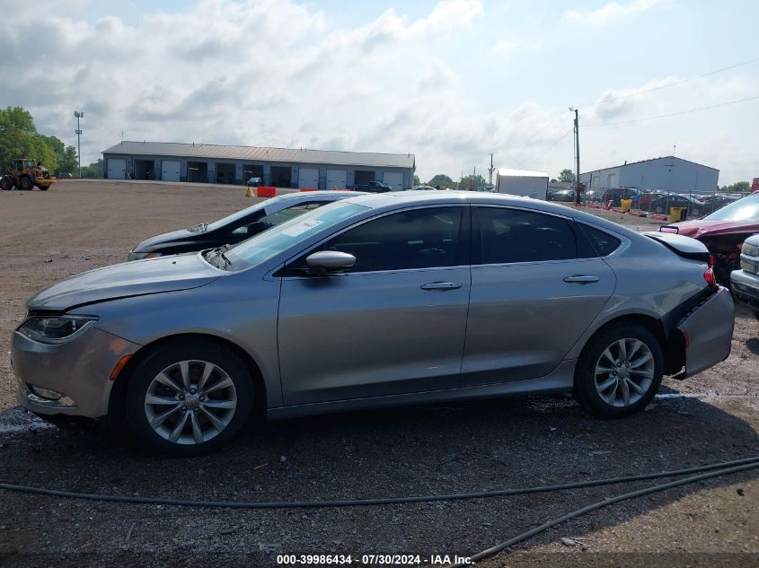 2015 Chrysler 200 C VIN: 1C3CCCCG6FN532917 Lot: 39986434