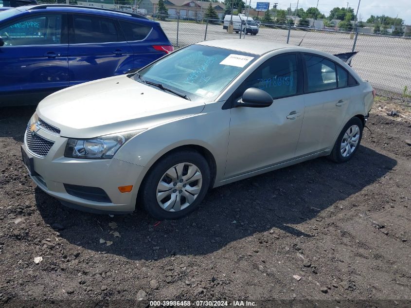 2013 Chevrolet Cruze Ls Auto VIN: 1G1PA5SG3D7300866 Lot: 39986458