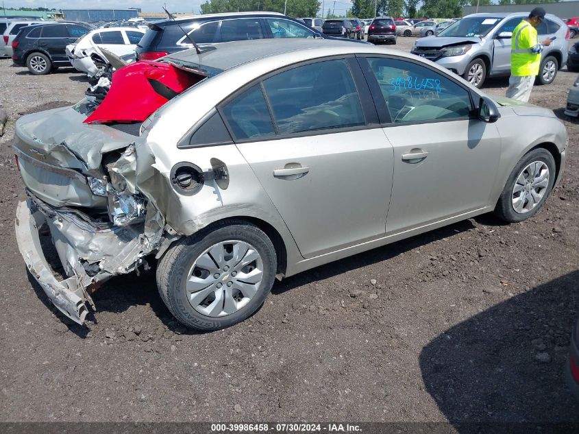 2013 Chevrolet Cruze Ls Auto VIN: 1G1PA5SG3D7300866 Lot: 39986458