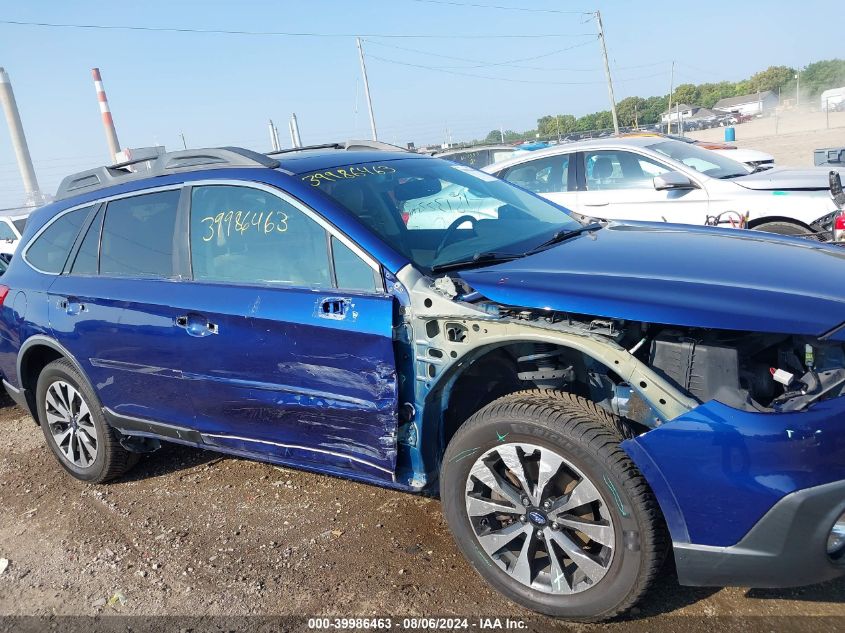 2016 Subaru Outback 3.6R Limited VIN: 4S4BSENC4G3335754 Lot: 39986463
